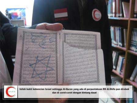Al-Quran pun Dilecehkan Oleh Zionis Israel