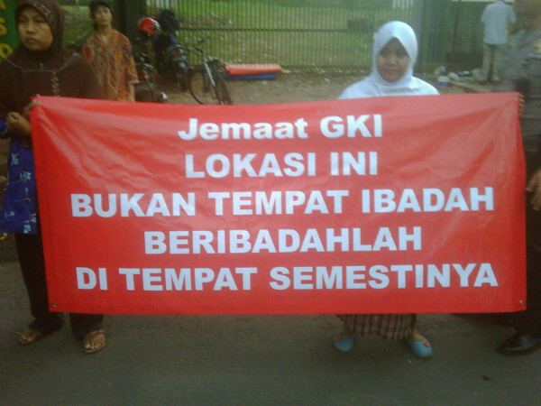 Akhirnya IMB GKI Yasmin Dicabut