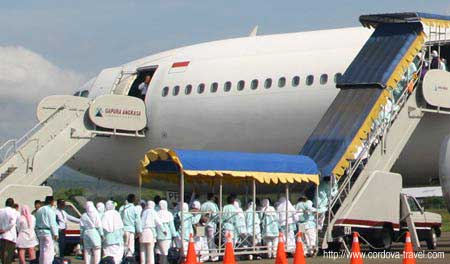 Jamaah Haji 1430 H Masih Dilayani Dua Maskapai Penerbangan