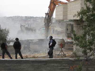 Buldozer Israel Kembali Hancurkan Rumah Warga Arab Palestina