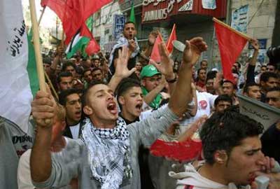 Mahasiswa di Ramallah Adakan Aksi Mogok Kuliah