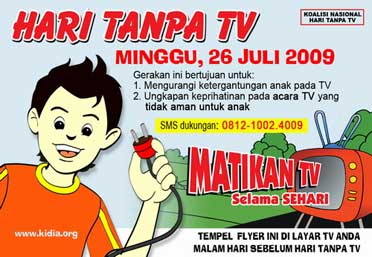 Mari Tidak Menonton Televisi