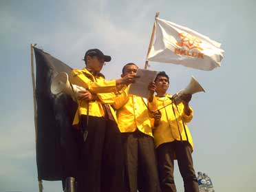 Aksi Nasional Mahasiswa Badan Koordinasi Lembaga Dakwah Kampus (BKLDK)