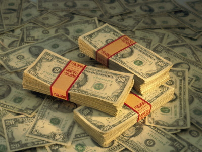 ilustrasi uang kertas 