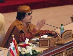 Kecaman Gaddafi Terhadap Pemimpin Arab