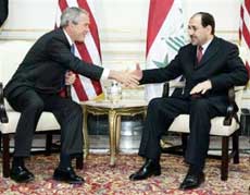 Bush Lakukan Kunjungan Rahasia ke Irak