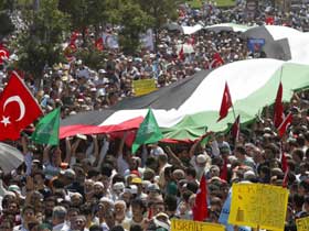 Unjuk Rasa Rakyat Turki,  Serukan Boikot Terhadap Israel