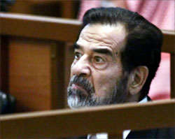 16 Hari Mogok Makan, Saddam Hussein Akhirnya Diangkut ke Rumah Sakit