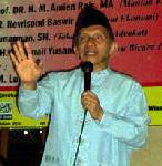 Amien Rais: Terima Saja Bush Alakadarnya, Terus Suruh Dia Pulang