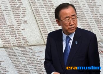 Dari Srebrenica Ban Ki Moon Sebut PBB Gagal Lindungi Warga Sipil Suriah 