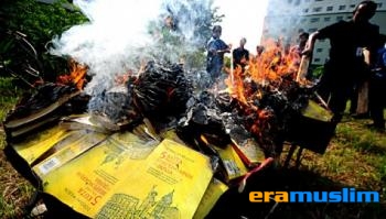 Gramedia: Lebih dari Separuh Buku 5 Kota yang Beredar Sudah Dibakar 