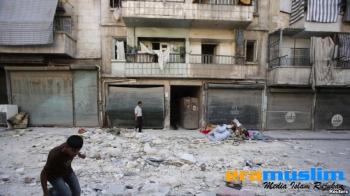 Pasukan Rezim Suriah Kembali Hantam Aleppo dan Damaskus 