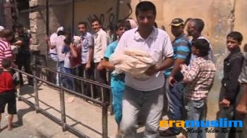 Masjid dan Sekolah di Aleppo Suriah Penuh Pengungsi