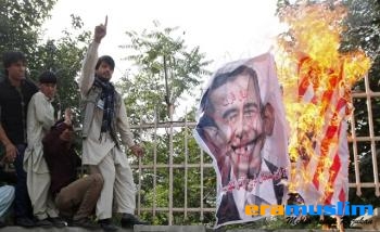 Warga Afghanistan Lempar Batu ke Pangkalan AS di Kabul Kecam Film Anti Islam