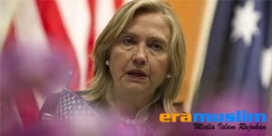 Hillary Murka Kantor Diplomatik AS di Kairo dan Benghazi Diserbu Massa