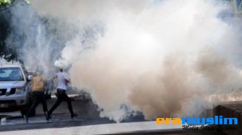 Polisi Bentrok dengan Massa Kurdi Pro PKK di Tenggara Turki