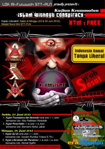 Rohis Al-Futuwah STT-PLN mengadakan "Kajian Keummatan" tema "Islam without Conspiracy"..