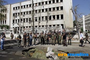 Empat Tentara Suriah Tewas dalam Ledakan di Markas Militer Damaskus