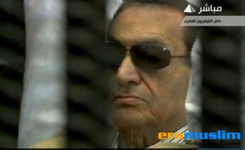 [Timeline] Mubarak; dari Presiden Menuju Penjara Seumur Hidup