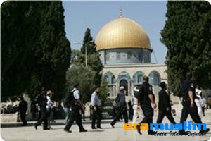 Lebih dari 200 Tentara Israel dan Pemukim Yahudi Serbu Masjid Al-Aqsha