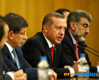 Erdogan Tolak Tuduhan bahwa Turki Terlibat dalam Pemboman di Damaskus Suriah