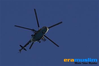 Helikopter Rezim Assad Jatuh di Damaskus, Kemungkinan karena Ditembak