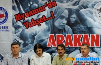 Konfederasi Serikat Pekerja Turki Kirim Bantuan Keuangan untuk Muslim di Myanmar