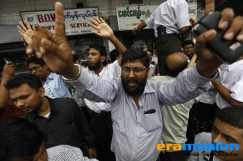 Muslim Myanmar Protes Pembantaian Terhadap 9 Warga Muslim