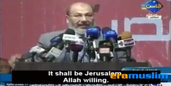 Hijazy: Yerusalem Akan Menjadi Ibukota Kairo Jika Mursyi Presiden Mesir