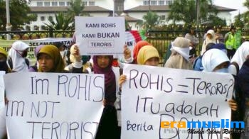 Ribuan Aktivis Rohis Akan Gelar Aksi di Bundaran HI Tolak Dituduh Sarang Teroris