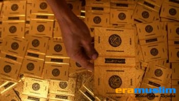 Setengah Juta Al-Quran Masih Teronggok di Gudang