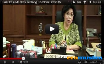 Menkes Klarifikasi tentang Kondom di Youtube