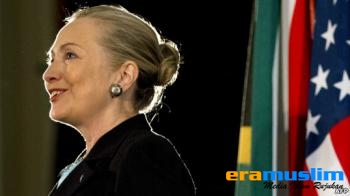 Tiba di Turki, Clinton Bahas Krisis Suriah