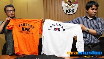 Tersangka KPK Akan Sholat Ied Dengan Seragam Tahanan