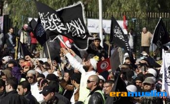 Polisi Tunisia Bubarkan Demontsran yang Kecam Film Anti Islam di Luar Kedutaan AS