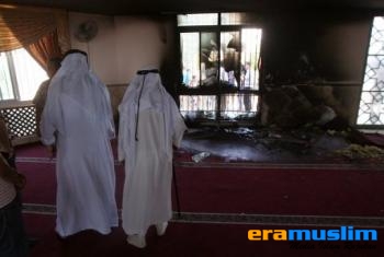 Pemukim Yahudi kembali Bakar Masjid Palestina