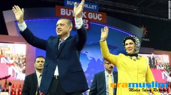 Erdogan Terpilih Kembali Sebagai Pemimpin Partai AKP untuk Ketiga Kalinya