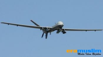 Pesawat Drone AS Ditembak Jatuh Pejuang Taliban di Afghanistan Timur