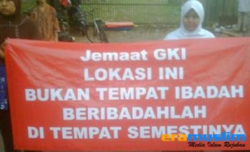 Akhirnya Pemerintah Putuskan GKI Yasmin Harus Direlokasi