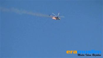 Pejuang Suriah Berhasil Tembak Jatuh Helikopter Rezim di Damaskus