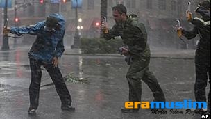 Setelah Katrina Kali Ini Amerika Serikat Dilanda Topan Isaac