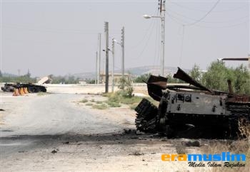 Pejuang Anti Assad Rebut Pos Pemeriksaan Antara Aleppo dan Turki