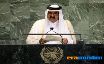Emir Qatar Serukan Intervensi Bersenjata di Suriah untuk Hentikan Konflik