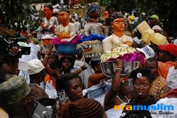 Jam Malam Selama Ritual Menyembah Berhala Menuai Kecaman Muslim Nigeria Selatan