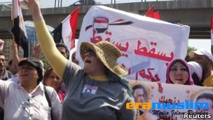 Pendukung dan Penentang Presiden Mesir Bentrok di Kairo