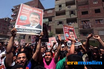 Jelang Pilpres Putaran Kedua, Ribuan Warga Mesir Lakukan Aksi Protes Tolak Ahmad Syafiq